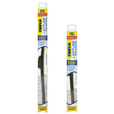 Rain-X 810235 Latitude 2-In-1 Water Repellent Wiper Blades, 26" and 19" Windshield Wipers (Pack Of 2), Automotive Replacement Windshield Wiper Blades With Patented Rain-X Water Repellency Formula